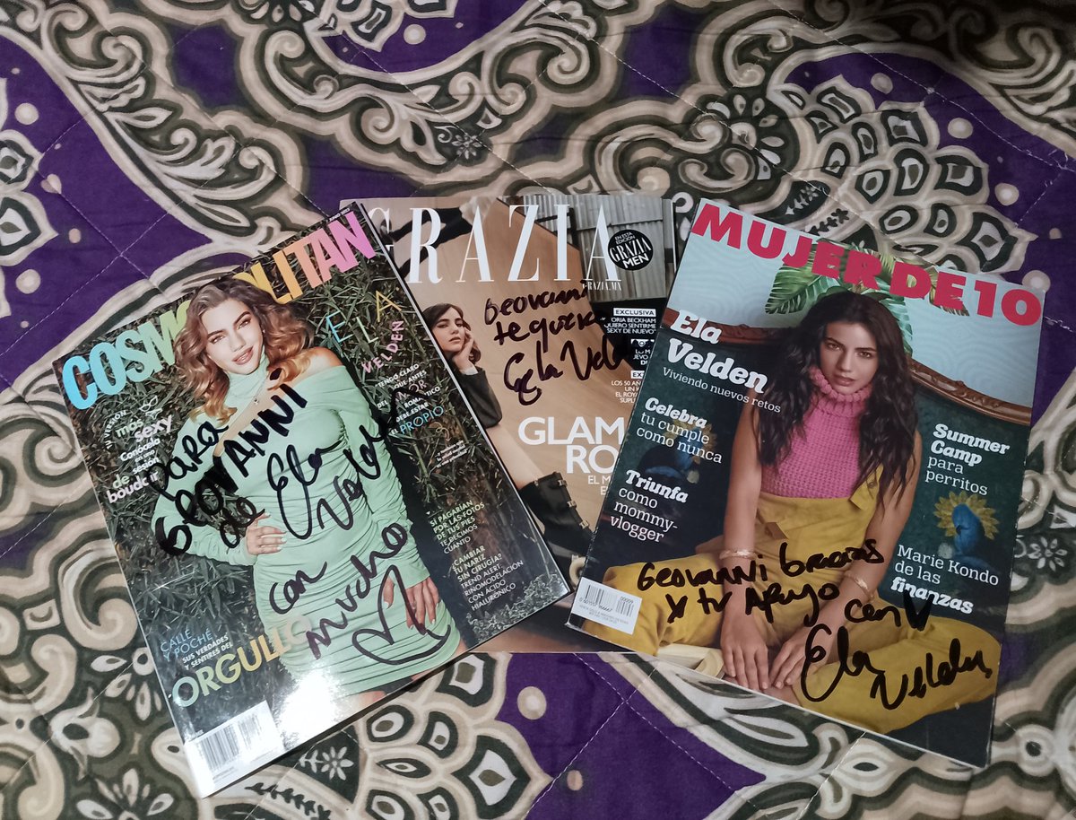 geovani_guapoo's tweet photo. Vengo a desempolvar mi cuenta para presumir que me fuí a ver a #ElaVelden a #LosMonologosDeLaVagina... Y vaya montaña de emociones. 🎢😍👏🏼 (Ela firmó mis tres revistas que tenía de ella.✍🏽🥹) Gracias infinitas @elavelden ☺️ https://t.co/XiAutfNe1p
