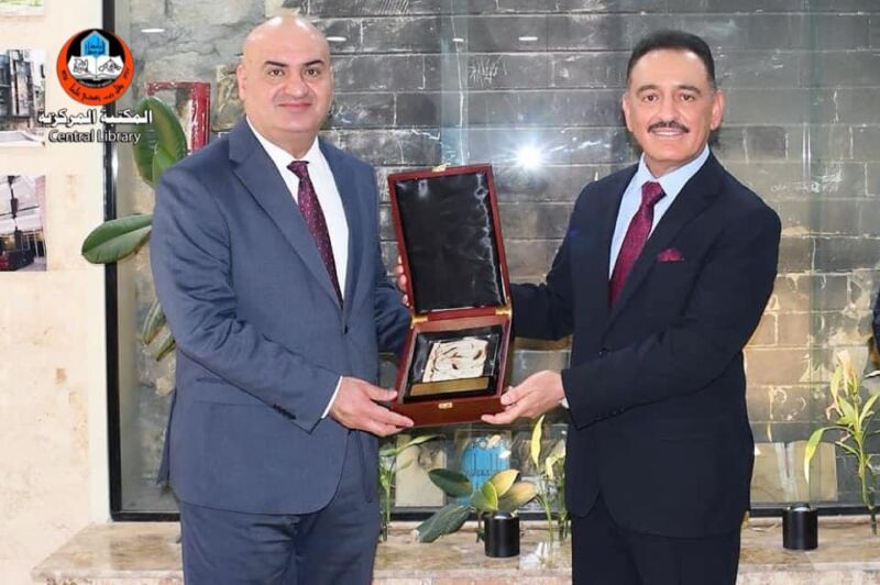cl_uom's tweet photo. Receiving Undersecretary of Ministry of Higher Education for Scientific Research Affairs
@UniversityofMos @mohesr_en
@cl_uom @UNESCOIraq @4sayf #library #libraries #mosul #Iraq #Awareness #KNOWLEDGE #Humanity #services #technology https://t.co/NGjrIpWWK3 https://t.co/f0CgdI7QMO