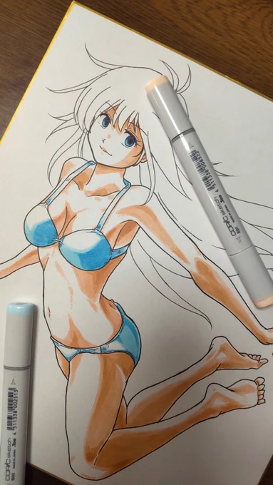 二段目の影なんてある程度は決めてますけど最後は気分ですよw 