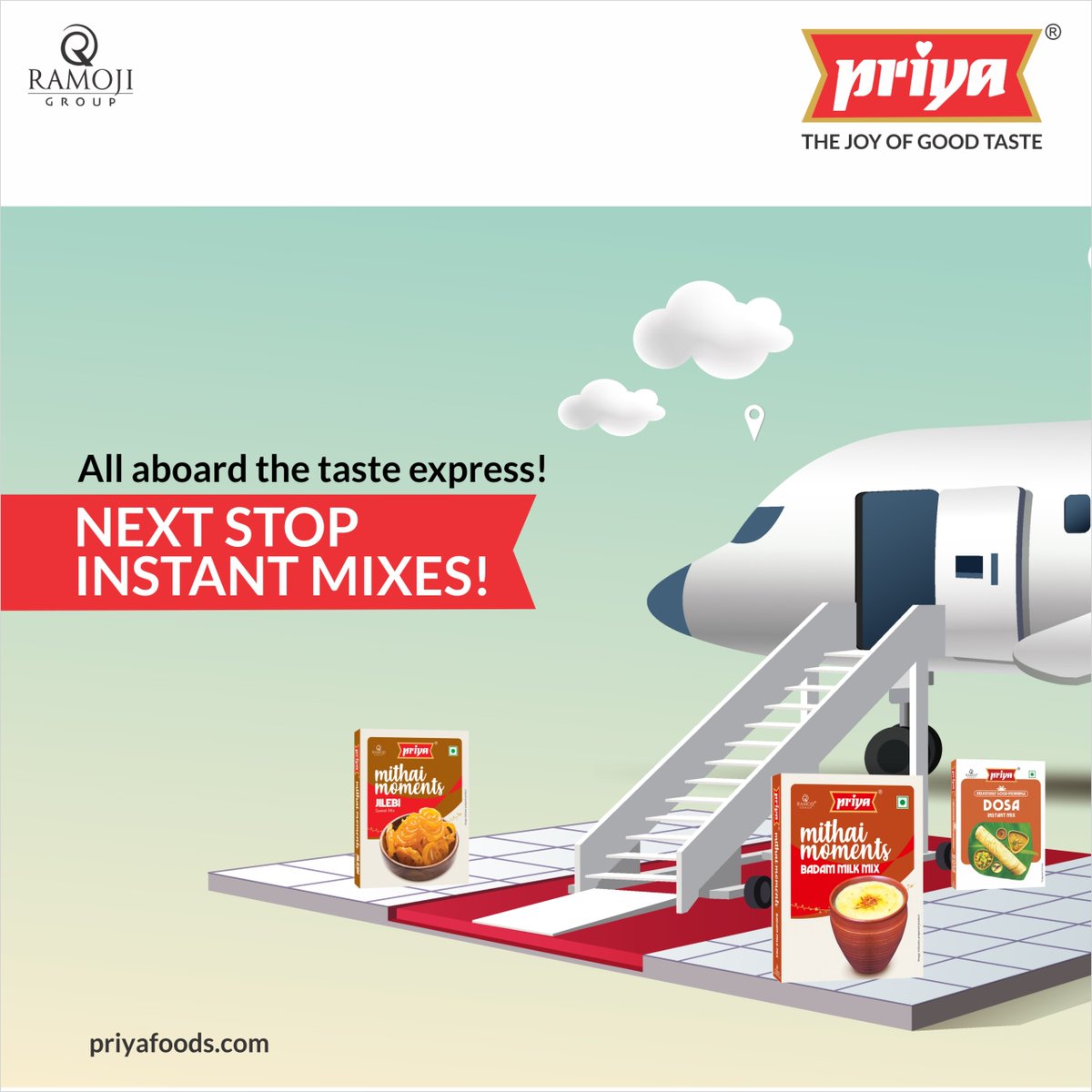 Foods_Priya's tweet image. In a rush but do not want to compromise on taste and health? Explore our outstanding range of instant mixes and get blown away - instantly.

Check it out now: priyafoods.com/collections/in…

#priyafoods #instantmixes #tasteexpress #instantfood #priyaproducts #priyainstantmixes