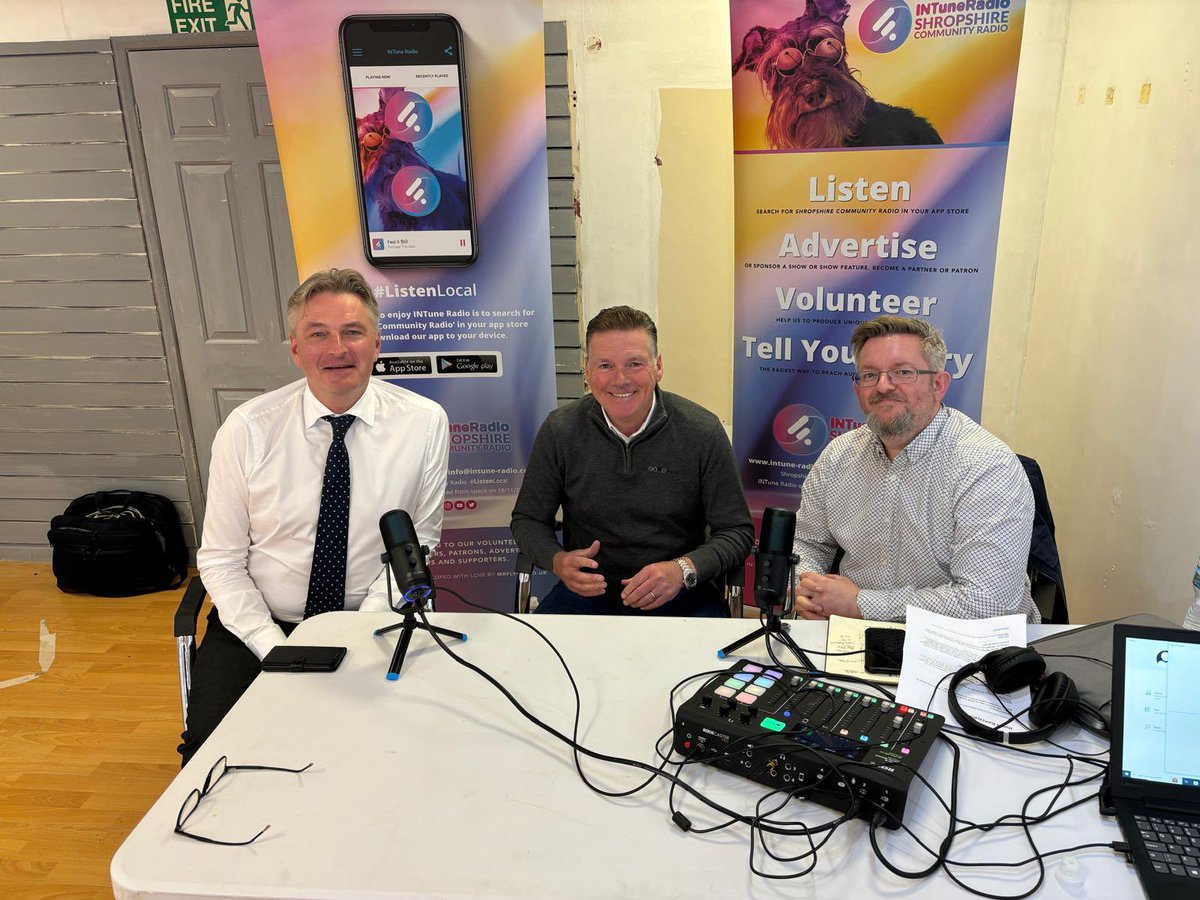 This time next week, we’ll know who’ll be in Number 10. Our very own Rob Tolley, on behalf of <a href="/SevernBusiness/">7 Business Network</a>, was invited by @intuneradio to help quiz parliamentary candidates for the Shrewsbury &amp; Atcham constituency. 

Listen in intune-radio.co.uk/shropshire-int…