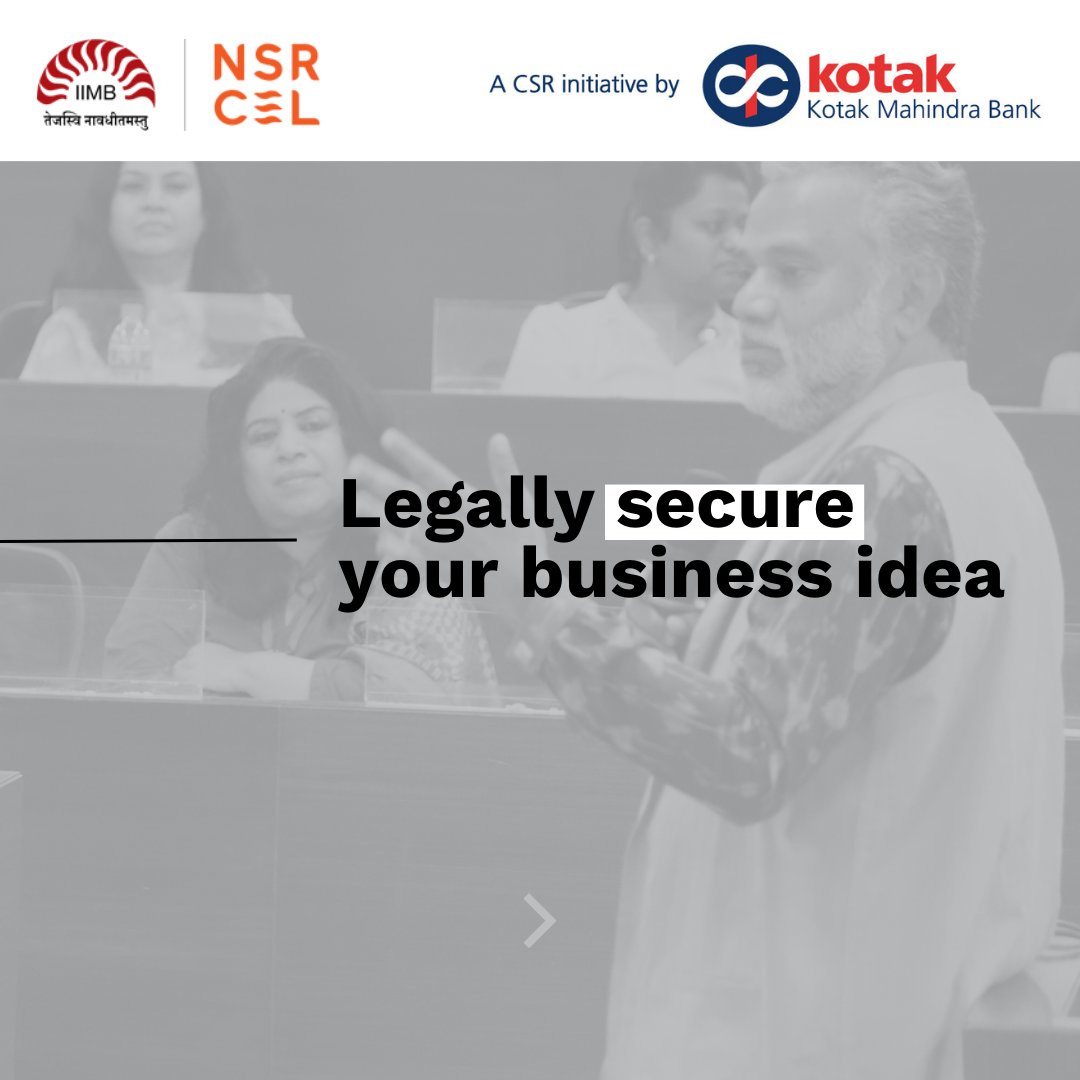 nsrcel's tweet image. Come be a part of NSRCEL’s #WomenStartupProgram, a CSR Initiative by @KotakBankLtd!

Whether you want to sharpen your Foundations of Entrepreneurship, improve your unlaunched #product or take your existing #business to greater heights, this is the place for you to be!