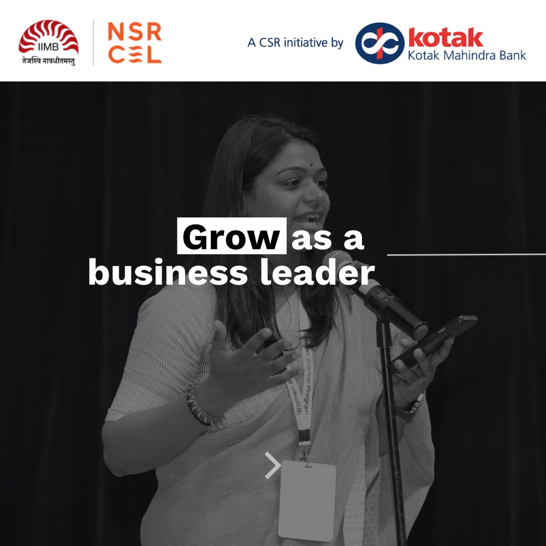 nsrcel's tweet image. APPLICATIONS FOR COHORT 5 ARE NOW OPEN: nsrcel.accubate.app/ext/form/2184/…

Learn more about us here: shorturl.at/CfKE7

#WomenEntrepreneurs #WomenStartupProgram #India #Growth #Idea #Prototype #Revenue #Entrepreneurship #Founders #FemaleFounders #Entrepreneurs #Startups #Business