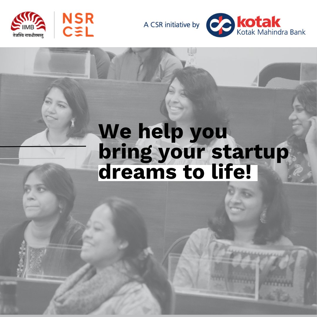 nsrcel's tweet image. APPLICATIONS FOR COHORT 5 ARE NOW OPEN: nsrcel.accubate.app/ext/form/2184/…

Learn more about us here: shorturl.at/CfKE7

#WomenEntrepreneurs #WomenStartupProgram #India #Growth #Idea #Prototype #Revenue #Entrepreneurship #Founders #FemaleFounders #Entrepreneurs #Startups #Business