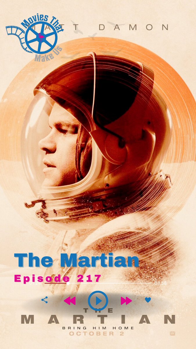 New episode is on its way. We had a lot of fun talking about The Martian.