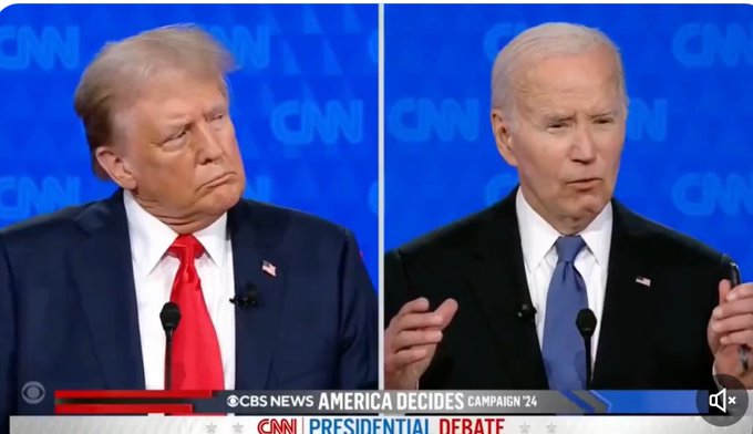 Trump: "Non so cosa abbia detto e credo non lo sappia nemmeno lui" 😂😂😂  Dopo questo confronto, sembra<a href="/tag/biden"class="tags"><span>#biden</span></a>