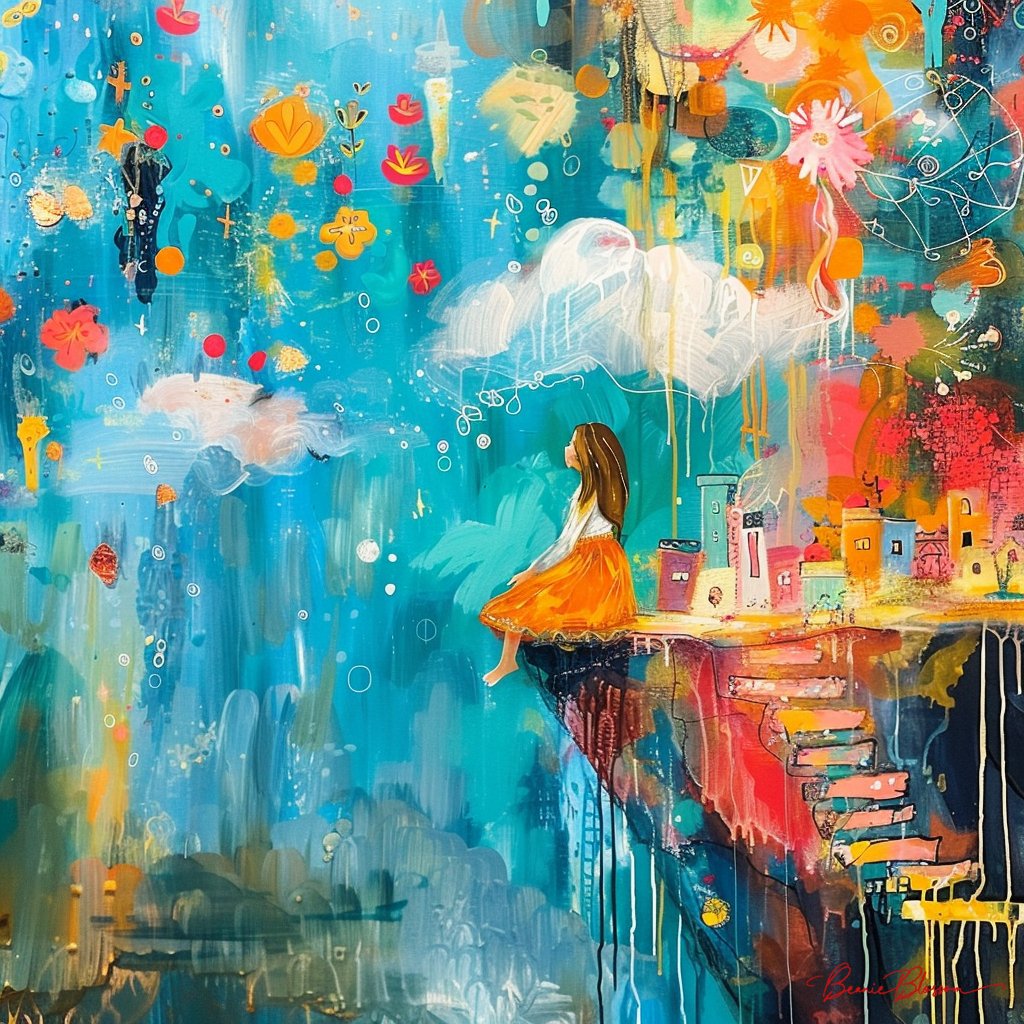 BeanieBlossom's tweet photo. Daydreams and Wonder
#DaydreamArt #ImaginativeJourney #ColorfulVisions #InspirationThroughArt
#DigitalArt #AIArtWork #DigitalArtWork #AIArt #AIArtists #AIArtCommunity https://t.co/PUbxt1JZmT