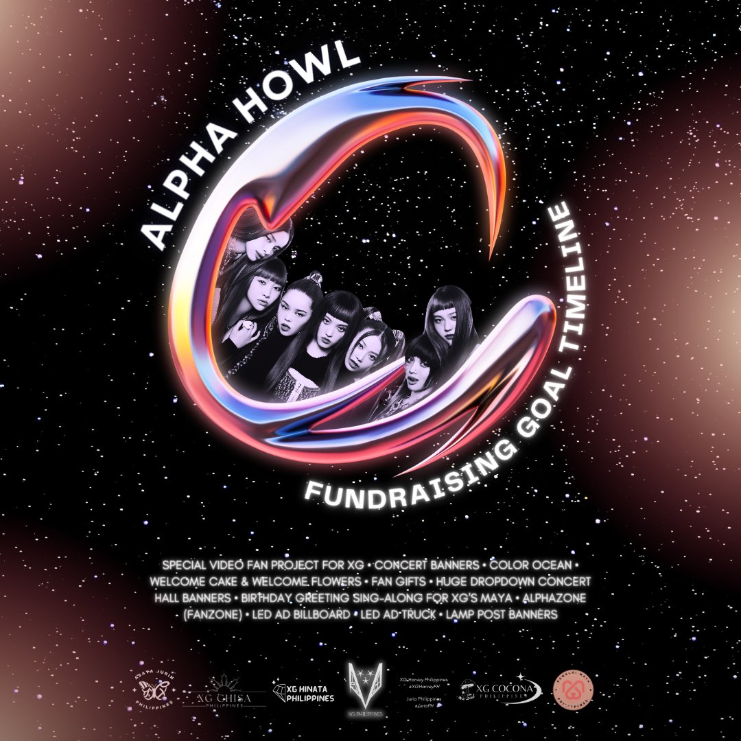 XGPHilippines's tweet photo. [XG Philippines Fundraising Project for FIRST HOWL in Manila]

Attention all ALPHAZ! 📣📣📣

As we get closer to welcoming XG's landing in Manila, we ask for your support in achieving the fan projects we have in store and making this day more extraordinary for both XG and ALPHAZ!

All projects are tentative as we wait for approval from the artist management.

Link to the fundraiser form: https://t.co/TS1VVGnfxa

#XG #ALPHAZ #XG_1stWORLDTOUR #TheFirstHOWL #XGLandingInManila