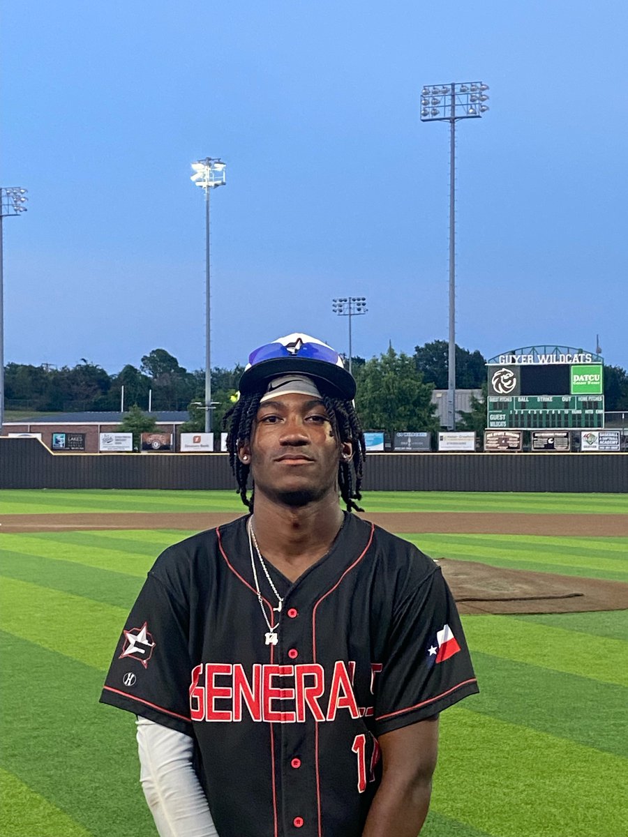.<a href="/conniemackwsbb/">Connie Mack World Series</a> Qualifier F: <a href="/TXGenerals/">Texas Generals est2019</a> National 11, 417 National 18U Royal 4
PoG: <a href="/Dyl_r06/">Dylan</a> 3-3, 2 RBI, R
Notables: <a href="/HudsonJordan25/">Hudson Jordan</a>  2-2, 2B, 2 RBI, 2R | Landon Langley 2-3, 3B, R | @Carter_Nation56 1-2, 2B, 2 RBI, BB
