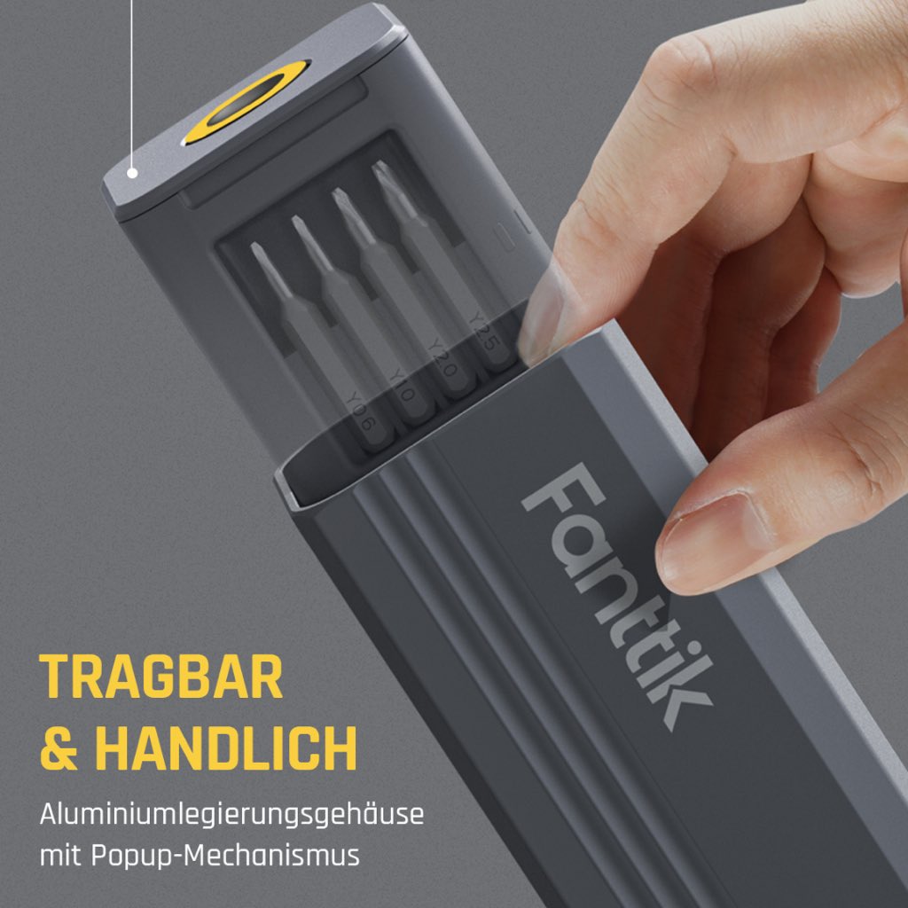 fanttik_de's tweet photo. Lernen Sie unser neues X5 Max Präzisionsschraubendreher-Set kennen! 🔧🔩
Ein Muss für alle Heimwerker und Profis. Erzielen Sie mühelos präzise und genaue Ergebnisse!

https://t.co/Ryv24J8kNW

#fanttik #x5max #präzisionsschraubendreher https://t.co/6aCookzadf