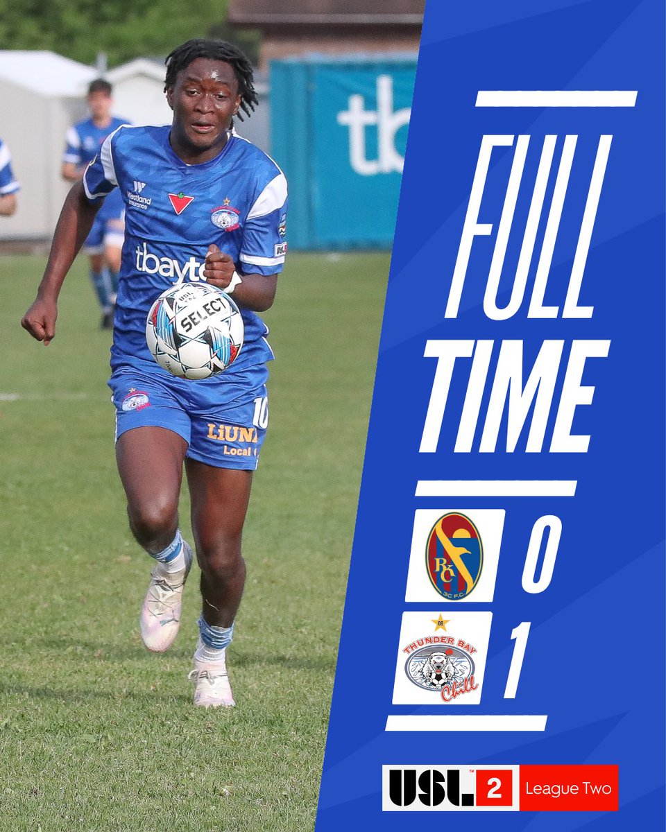 ThunderBayChill's tweet photo. ⏱️ 90’ Full-Time ⌛️

A crucial victory on the road, the boys battled hard and got the job done! 💪🏻
➕3 ✅

⚪️🔵 1-0🕊️

#LetsGoChill🐻‍❄️ | #WorkHarder😤 | #Path2Pro | #ThunderBayChill🌩️ https://t.co/OiysXRmjF3