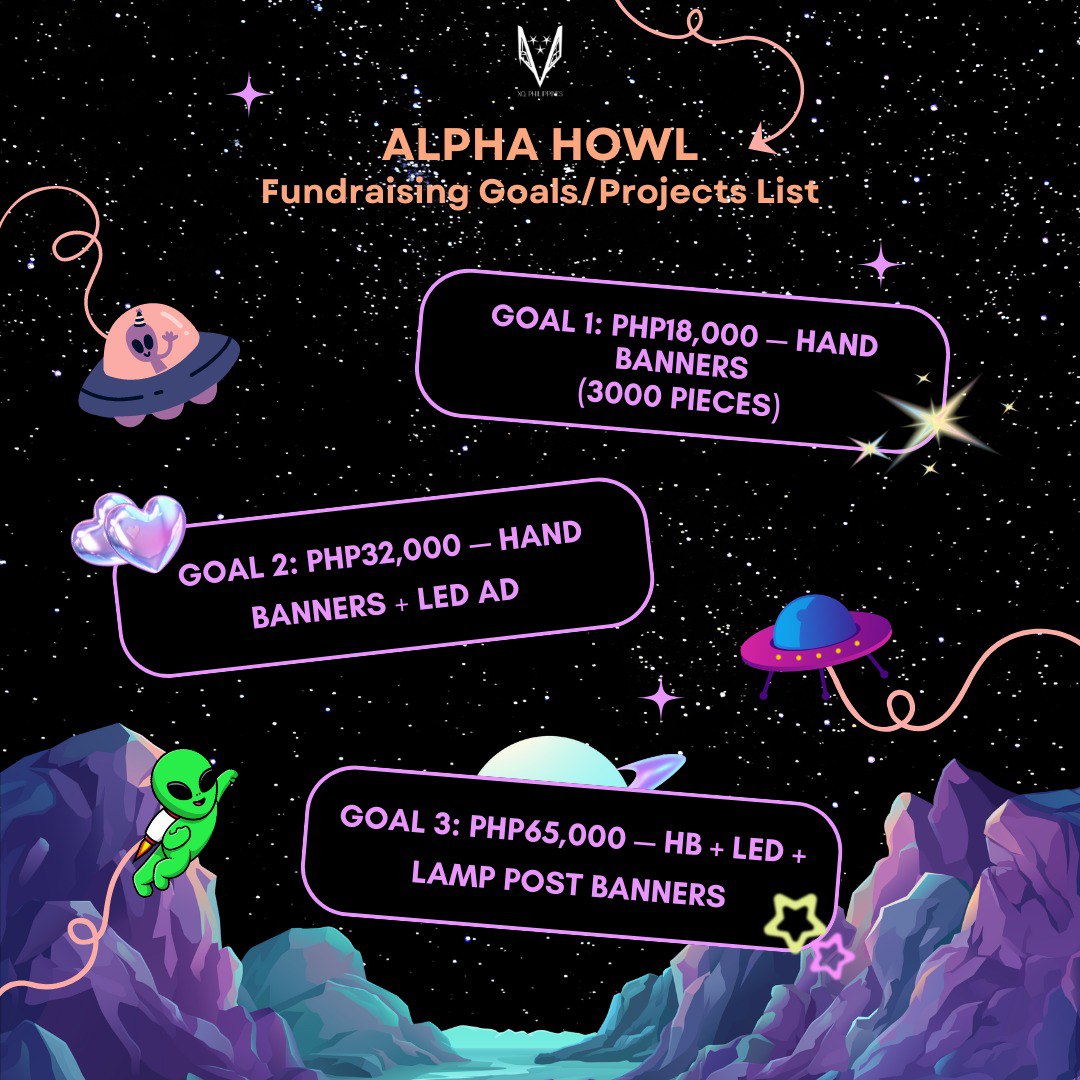 XGPHilippines's tweet photo. [XG Philippines Fundraising Project for FIRST HOWL in Manila]

Attention all ALPHAZ! 📣📣📣

As we get closer to welcoming XG's landing in Manila, we ask for your support in achieving the fan projects we have in store and making this day more extraordinary for both XG and ALPHAZ!

All projects are tentative as we wait for approval from the artist management.

Link to the fundraiser form: https://t.co/TS1VVGnfxa

#XG #ALPHAZ #XG_1stWORLDTOUR #TheFirstHOWL #XGLandingInManila
