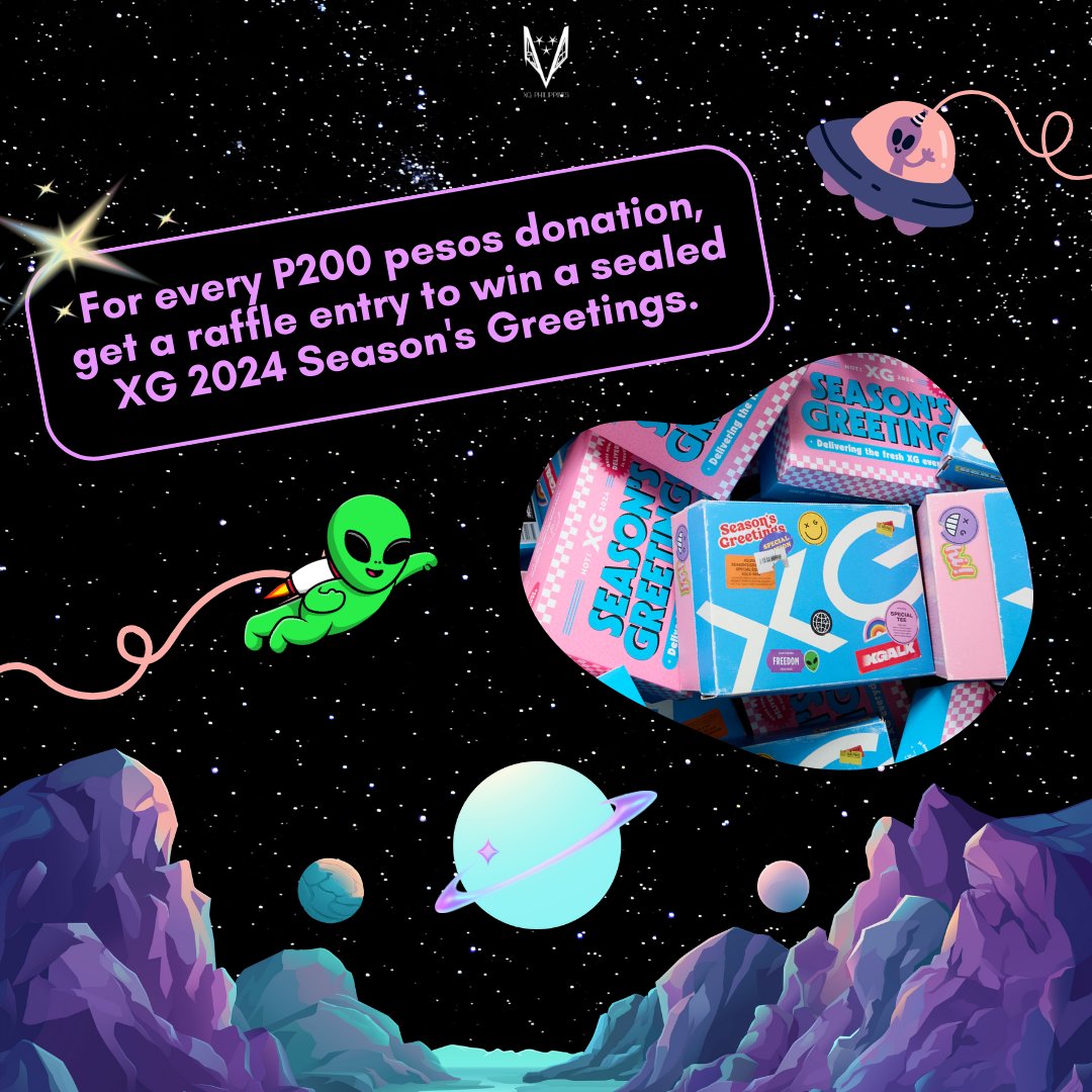XGPHilippines's tweet photo. [XG Philippines Fundraising Project for FIRST HOWL in Manila]

Attention all ALPHAZ! 📣📣📣

As we get closer to welcoming XG's landing in Manila, we ask for your support in achieving the fan projects we have in store and making this day more extraordinary for both XG and ALPHAZ!

All projects are tentative as we wait for approval from the artist management.

Link to the fundraiser form: https://t.co/TS1VVGnfxa

#XG #ALPHAZ #XG_1stWORLDTOUR #TheFirstHOWL #XGLandingInManila