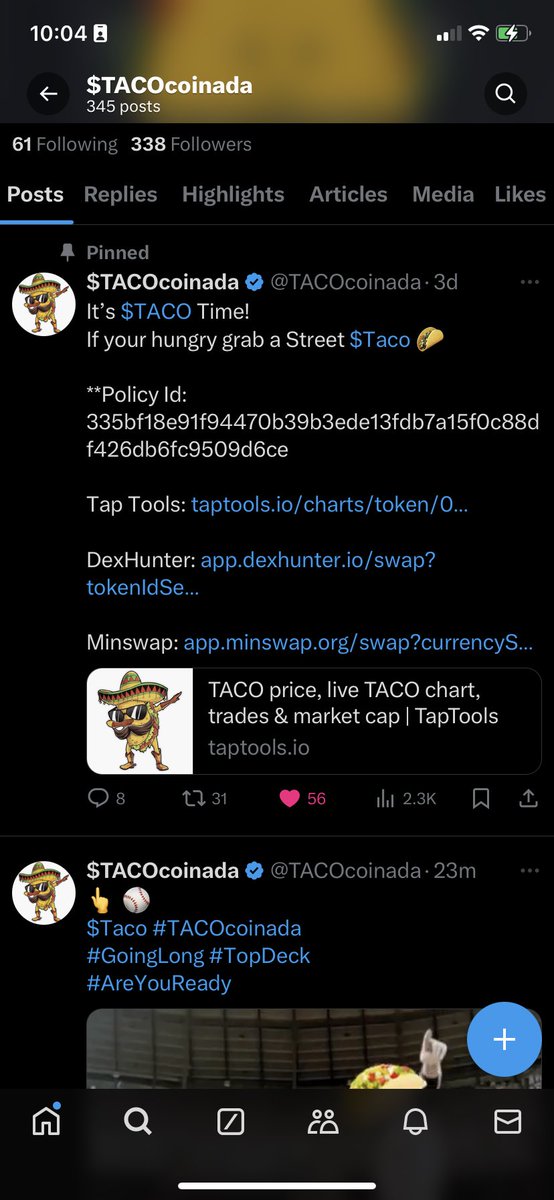TACOcoinada's tweet photo. I guess @X is suppressing my posts now…
Is this how they treat their customers?
#Lame #WhyYouDoThat? #FreeTheTaco https://t.co/rkMkbNBFrV