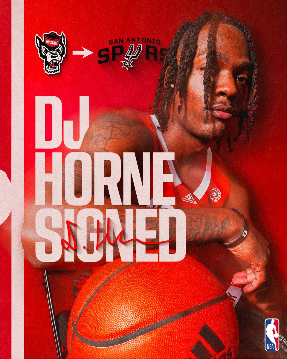 PackMensBball's tweet photo. Raleigh ➡️ San Antonio.

DJ will join the @spurs for the NBA Summer League! 

#GoPack | #GoSpursGo https://t.co/kvIu1F1qdR