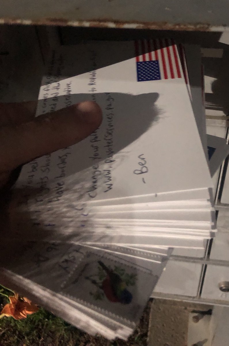 cleverly1187's tweet photo. .⁦@EarlyVoteAction⁩ .⁦@ScottPresler⁩ 55 postcards sent out to flip Bucks County, PA https://t.co/2ZlNRtF9bj