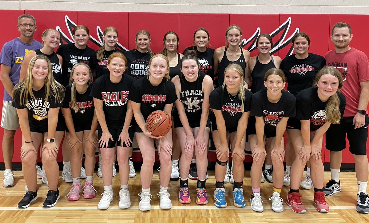 Lady Eagle Basketball…the future looks bright!! #summer2024