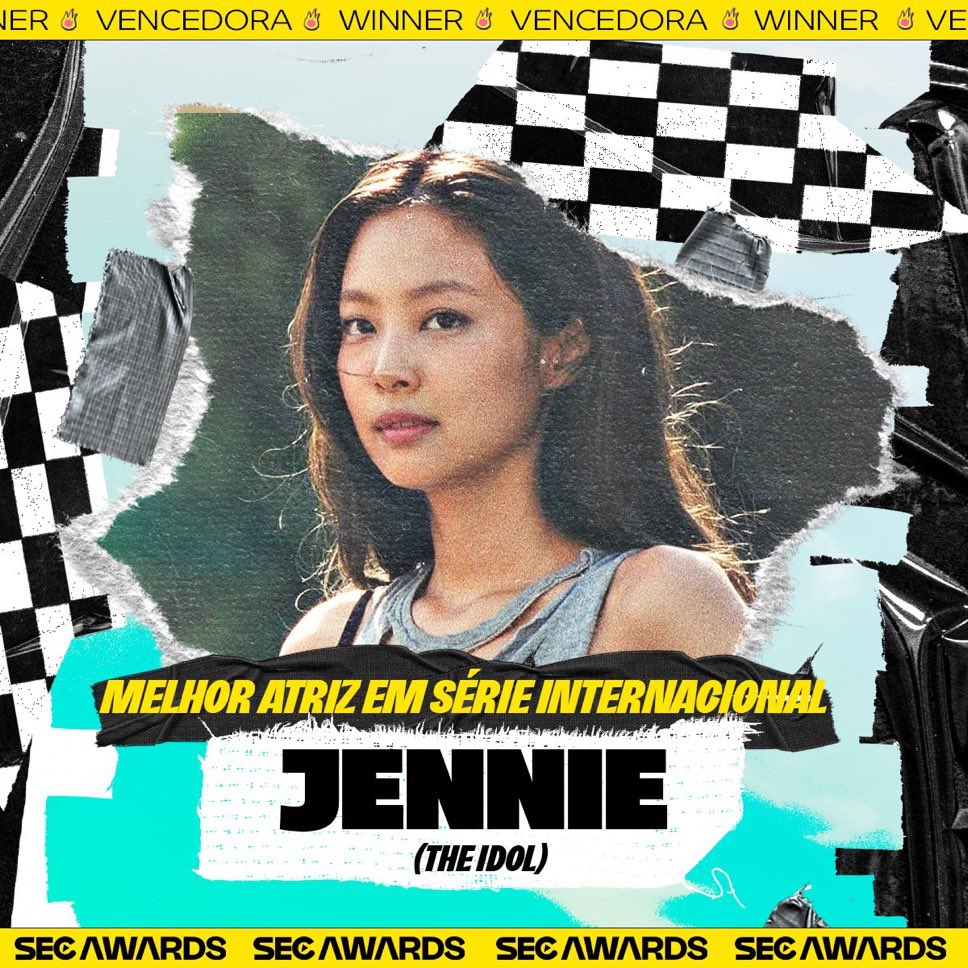 tetesmandu's tweet photo. CONGRATULATIONS TAEHYUNG 
V ARTIST OF THE YEAR 
LAYOVER ALBUM OF THE YEAR 
#V_Win_SecAwardsAsianArtistOfTheYear

Jennie won the “Best Actress in an International Series” award for her role in the ‘The Idol’ at the SEC Awards 2024
CONGRATULATIONS!#JENNIE 

CONGRATS MY PARENTS!💚🥳 https://t.co/Ov86NDH6X9