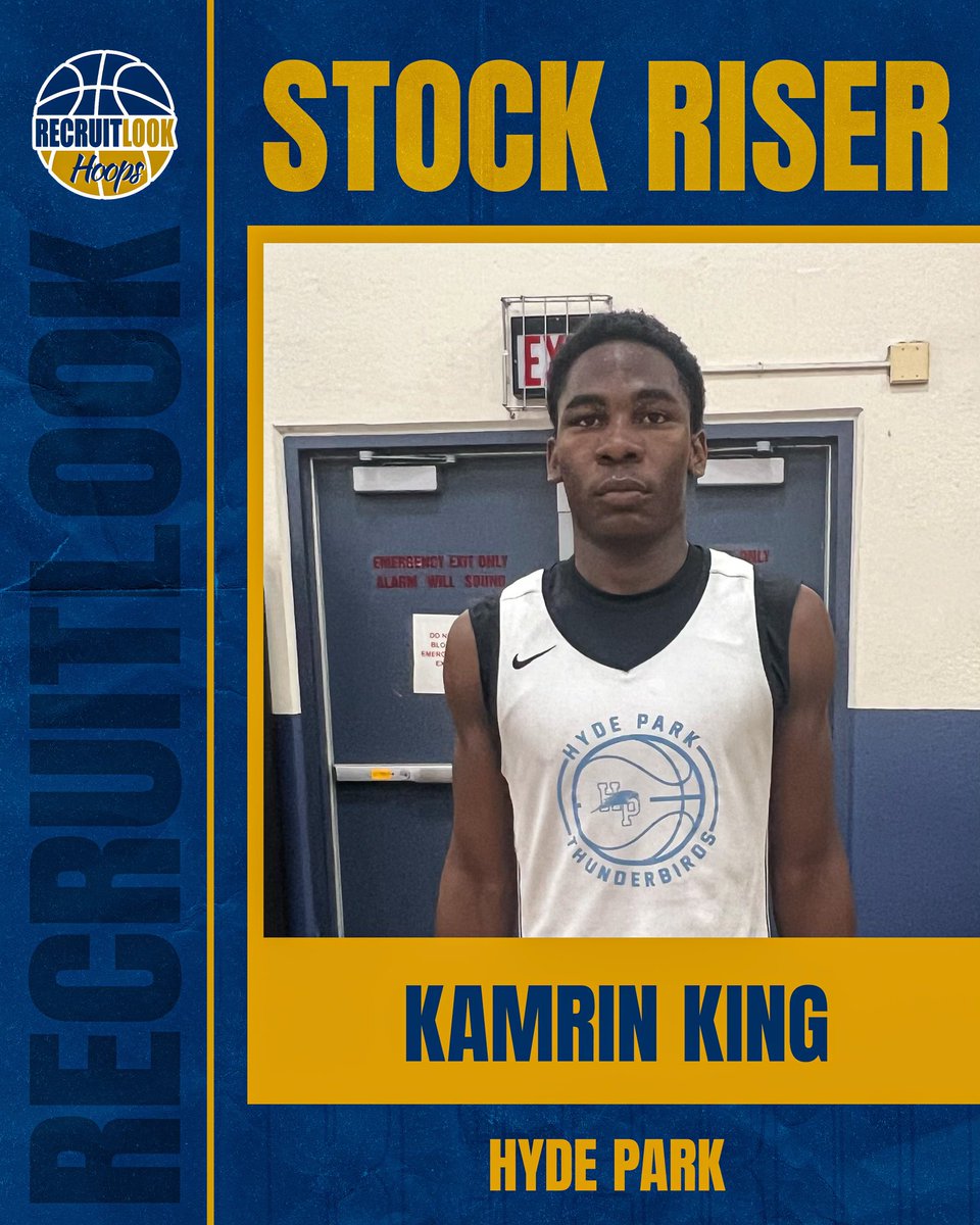 Coach Treal Holland II (@coachtreal2) on Twitter photo 2025 | 6’5 | Kamrin King | Hyde Park
<a href="/KamjKing22/">Kamrin King</a> x <a href="/HydePark_BB/">Hyde Park Academy BB</a>
<a href="/RL_Hoops/">RecruitLook Hoops</a> | <a href="/RL_HoopsIL/">RecruitLook Hoops Illinois</a> | <a href="/joliver34/">JERREL JO OLIVER</a> #RLHoops
Link ⬇️: recruitlook.com/stock-riser-20… 2025 | 6’5 | Kamrin King | Hyde Park
<a href="/KamjKing22/">Kamrin King</a> x <a href="/HydePark_BB/">Hyde Park Academy BB</a>
<a href="/RL_Hoops/">RecruitLook Hoops</a> | <a href="/RL_HoopsIL/">RecruitLook Hoops Illinois</a> | <a href="/joliver34/">JERREL JO OLIVER</a> #RLHoops
Link ⬇️: recruitlook.com/stock-riser-20…