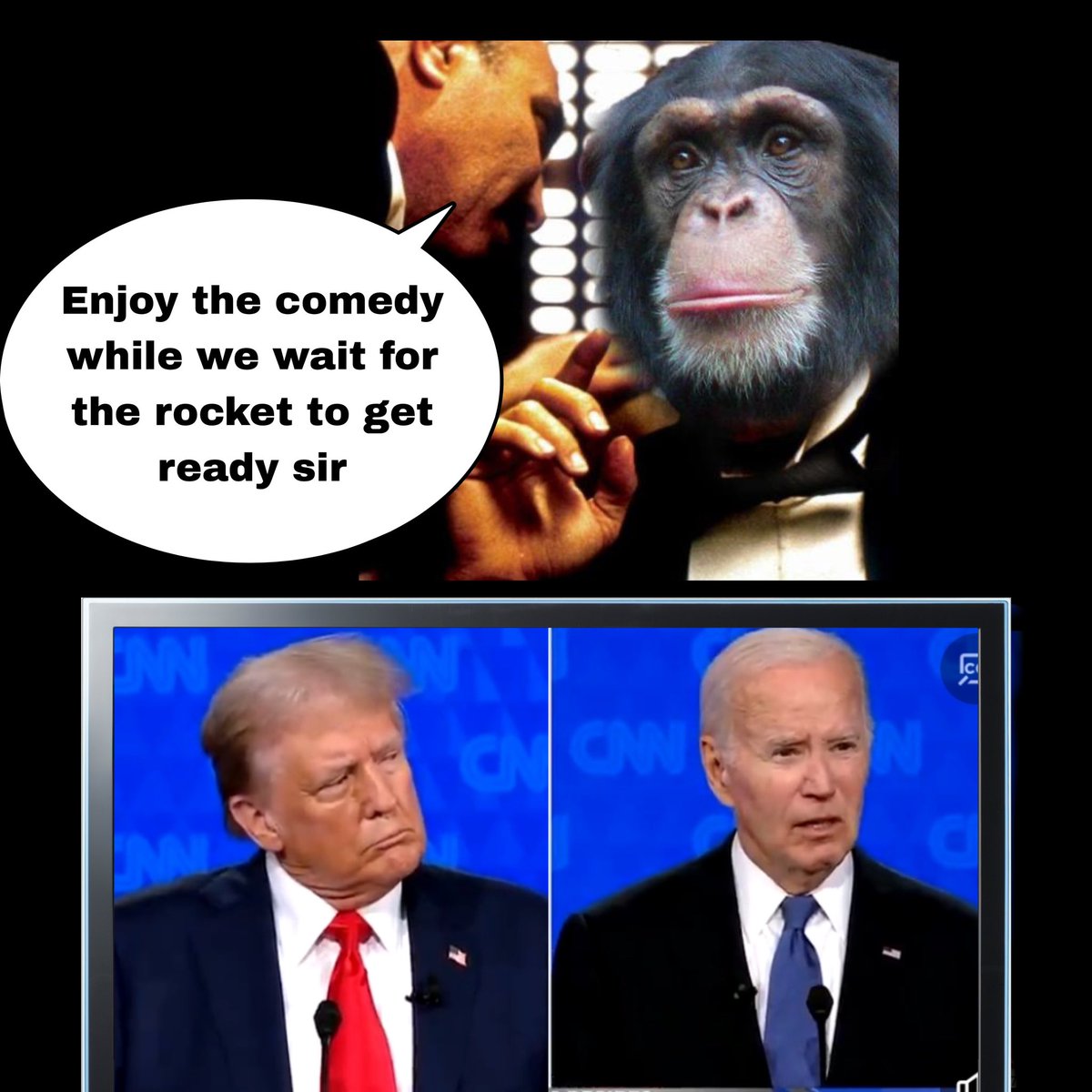 theeeLoca's tweet photo. @moonape_ham #Debate #TrumpBidenDebate https://t.co/Y3joCCStrb