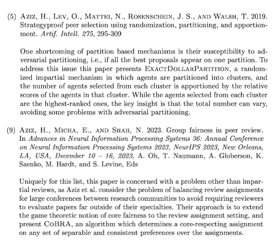 Haris Aziz (@harisazizk) on Twitter photo The latest issue of <a href="/AcmSIGecom/">ACM SIGecom</a> exchanges is out.
Two of our papers are listed in the <a href="/AcmSIGecom/">ACM SIGecom</a> Exchanges "Impartial Peer Selection: An Annotated Reading List".
sigecom.org/exchanges/volu… The latest issue of <a href="/AcmSIGecom/">ACM SIGecom</a> exchanges is out.
Two of our papers are listed in the <a href="/AcmSIGecom/">ACM SIGecom</a> Exchanges "Impartial Peer Selection: An Annotated Reading List".
sigecom.org/exchanges/volu…