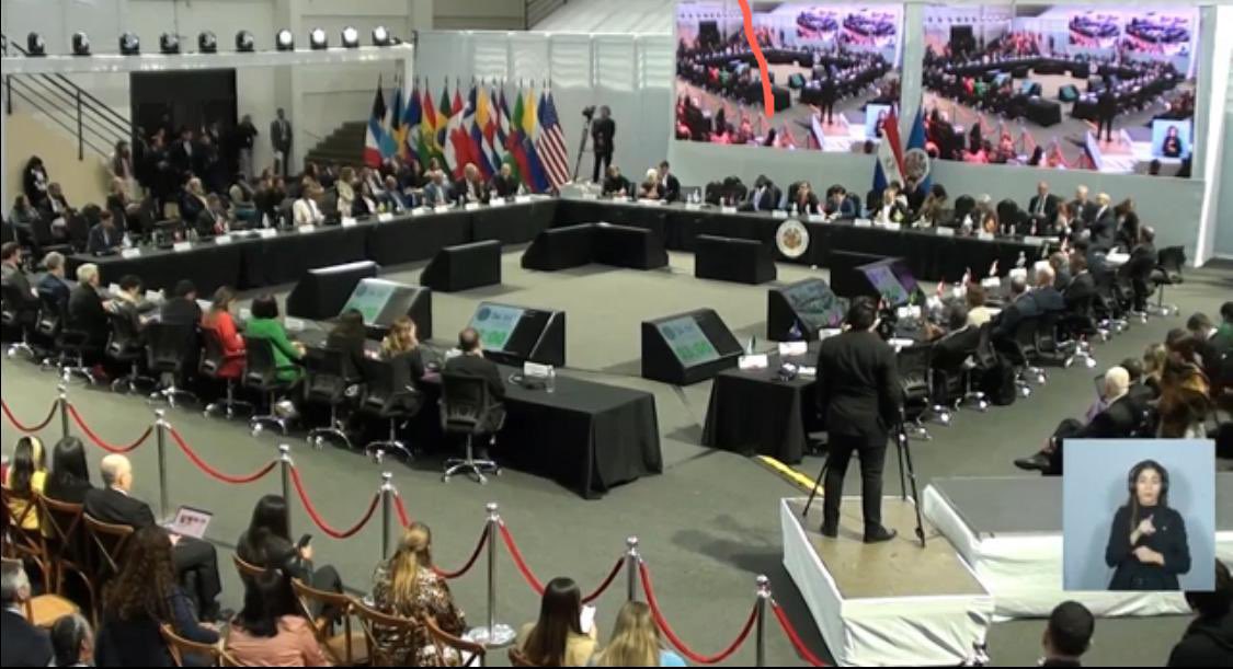 ‼️⛔️En la 54 Asamblea General de la #OEA que se lleva acabo en Paraguay, se aprobó una resolución que condena enérgicamente los discursos de odio, incluyendo en el ámbito digital por ideología política, entre otros motivos. Y <a href="/GuatemalaOEA/">Guatemala en la OEA</a> no se pronunció al respecto.

A pesar de
