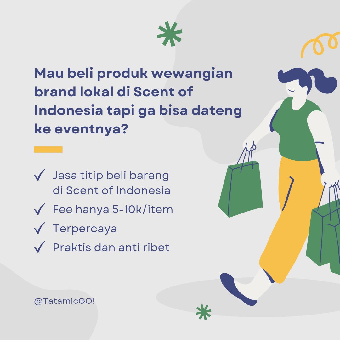 Helloretno's tweet photo. Hai hooo chinguu!!!✨️
Happy fridayyy🌞

Hari ini Scent of Indonesia mulai open..
Buat chingu yg mau jastip masih bisa ke aku sampe 30 Juni 2024 pukul 12.00 WIB yaa🥰
Katalog bisa liat di stories &amp; haghlight instagram @/tatamicgo yuhuuu..😘😘😘 https://t.co/3OtuQXvWTn