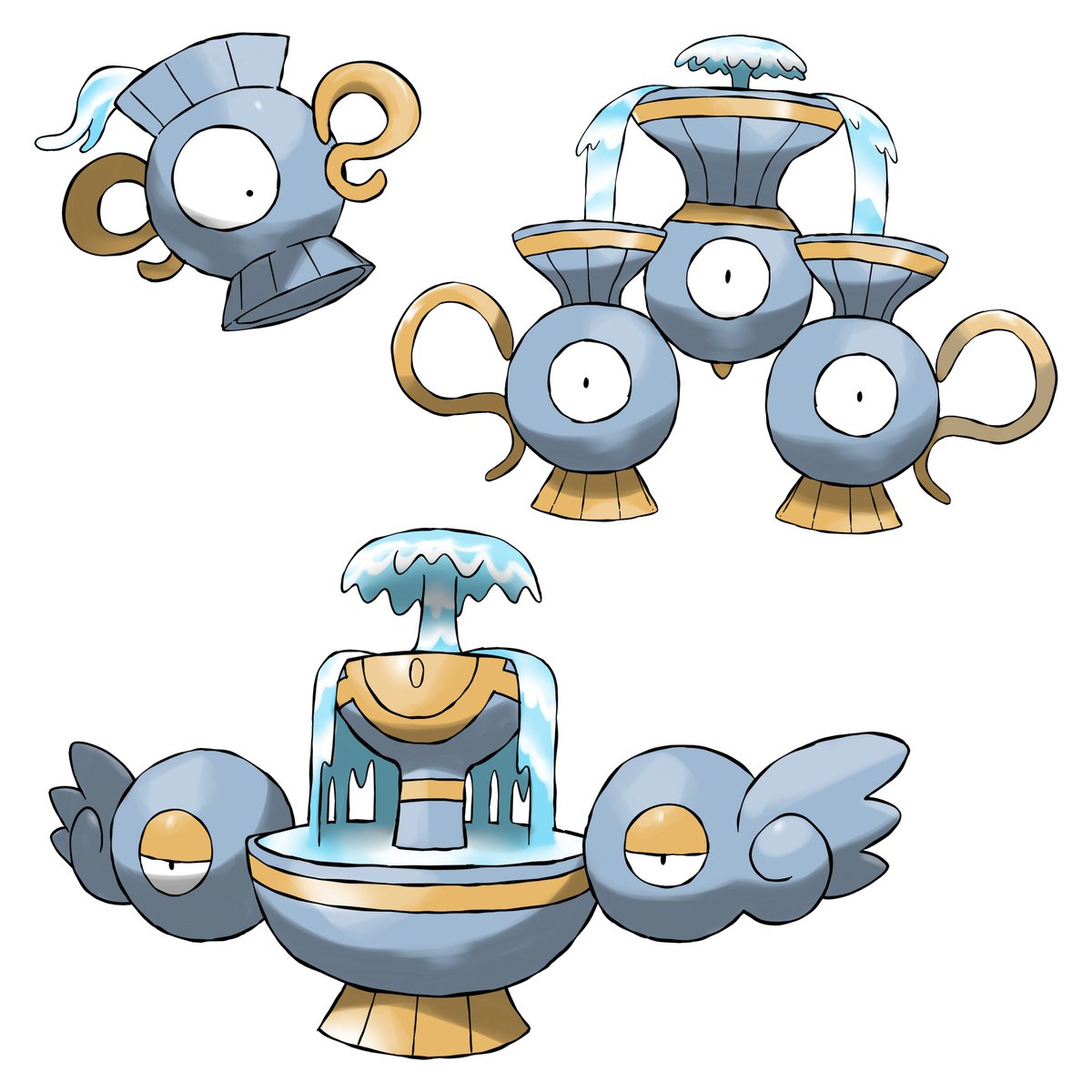 TheDyzll's tweet photo. I think it's this one...this guy made laps around the internet haha

#pokemon #fakemon #commissionsopen https://t.co/aIRkJ36Bkt