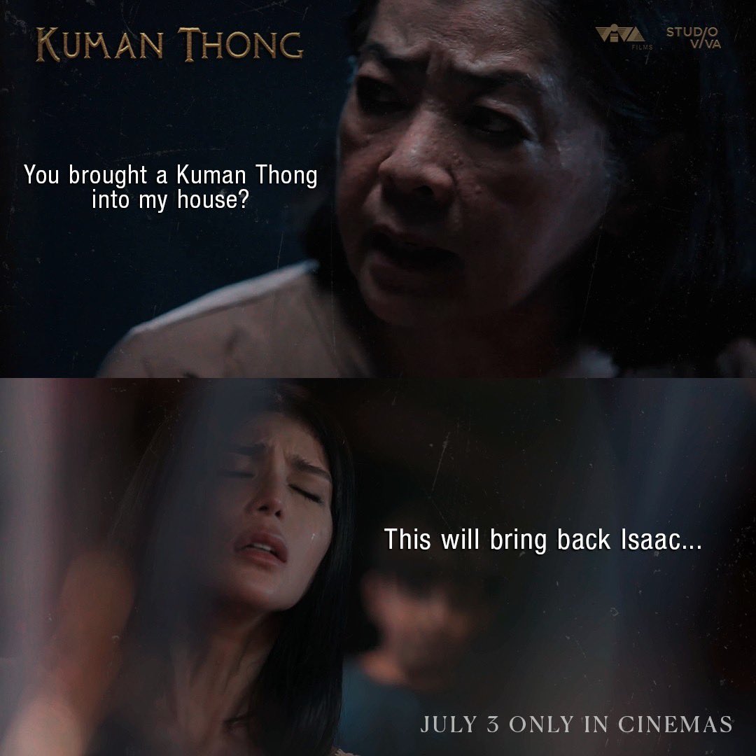 Huwag basta-basta mag-uwi ng Kuman Thong! 

Watch out for #KumanThong. Shot in Thailand, Asia's home of scariest horror movies. Coming this July 3 Only In Cinemas!

#CindyMiranda #MaxNattapol