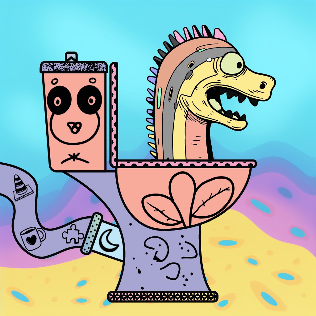 Toilet Monsters Club | FLR tweet media