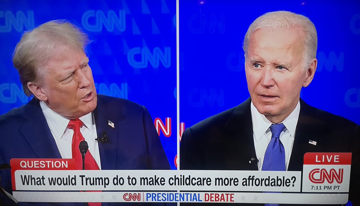 Well, we did it.

@cnn asked about #ChildCare at the debate because of all the moms, dads, caregivers, educators, and allies who spoke out and pushed this issue onto the national stage. Thank you CNN for hearing us.

Now we just need a petition to make them actually answer the