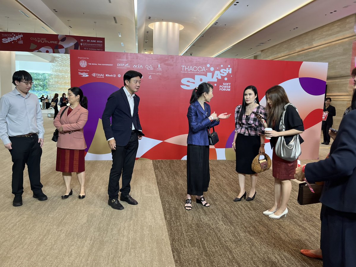 PheuThaiFC's tweet image. เตรียมพร้อม เริ่มงาน 𝙏𝙃𝘼𝘾𝘾𝘼 𝙎𝙋𝙇𝘼𝙎𝙃 : 𝙎𝙤𝙛𝙩 𝙋𝙤𝙬𝙚𝙧 𝙁𝙤𝙧𝙪𝙢 2024 ได้แล้ววันนี้

- ลงทะเบียนแล้วนำ QR Code ที่ได้รับทางอีเมล เข้างานได้เลย 
- ใครที่ Walk-In ก็มาสแกนกันที่ “หน้างาน” ได้เช่นกัน

#THACCA #THACCASPLASH #OFOS #SoftPowerForum2024 #เพื่อไทยFC