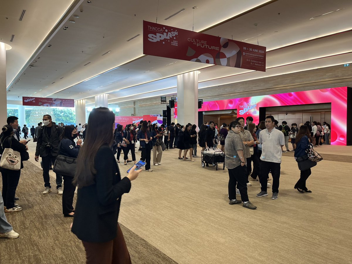 PheuThaiFC's tweet image. เตรียมพร้อม เริ่มงาน 𝙏𝙃𝘼𝘾𝘾𝘼 𝙎𝙋𝙇𝘼𝙎𝙃 : 𝙎𝙤𝙛𝙩 𝙋𝙤𝙬𝙚𝙧 𝙁𝙤𝙧𝙪𝙢 2024 ได้แล้ววันนี้

- ลงทะเบียนแล้วนำ QR Code ที่ได้รับทางอีเมล เข้างานได้เลย 
- ใครที่ Walk-In ก็มาสแกนกันที่ “หน้างาน” ได้เช่นกัน

#THACCA #THACCASPLASH #OFOS #SoftPowerForum2024 #เพื่อไทยFC