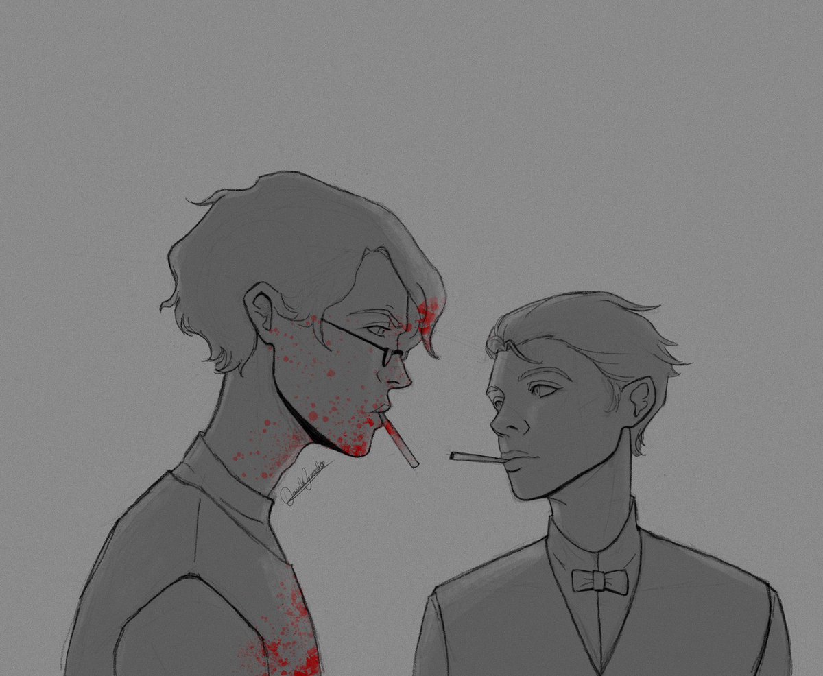 matsandani's tweet photo. #appleradio #alastorhazbinhotel #alastorxlucifer #LuciferHazbinHotel https://t.co/mCKHQNCny5