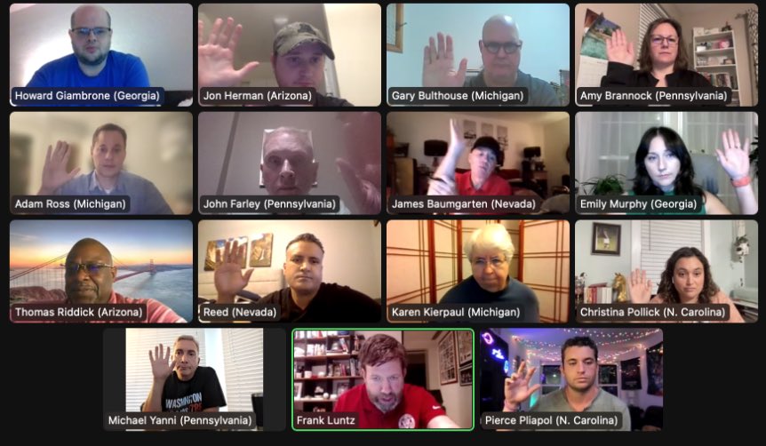 After the second commercial break, I asked my focus group of undecided voters how many are more convinced to vote for Donald Trump.

10 of 14 raised their hands… Even if they didn’t like Donald Trump.

One said: “I don’t even know if Biden can make it to November!”