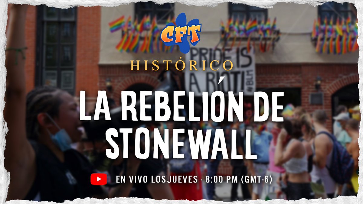 comefurtalk's tweet photo. Ya estamos en vivo para platicar sobre un suceso que cambio a la comunidad LGBTIQ+ para siempre: LA REBELIÓN DE STONEWALL. Ya conoces la historia? Escúchala con nosotros aquí: https://t.co/JquE4R2KwQ https://t.co/hcSBhgjqFZ