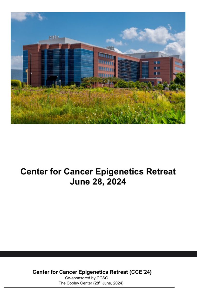 Looking forward to tomorrow for an exciting day of basic &amp; clinical #epigenetics at the Center for Cancer Epigenetics #cce24 <a href="/MDAndersonNews/">MD Anderson Cancer Center</a>. I had a wonderful opportunity to co-organize a program presenting labs #TMC <a href="/BCMFromtheLabs/">From the Labs at Baylor College of Medicine</a> <a href="/UTHealthHouston/">UTHealth Houston</a> <a href="/RiceUniversity/">Rice University</a> <a href="/MDA_UTHGrad/">MD Anderson-UTH Grad</a>