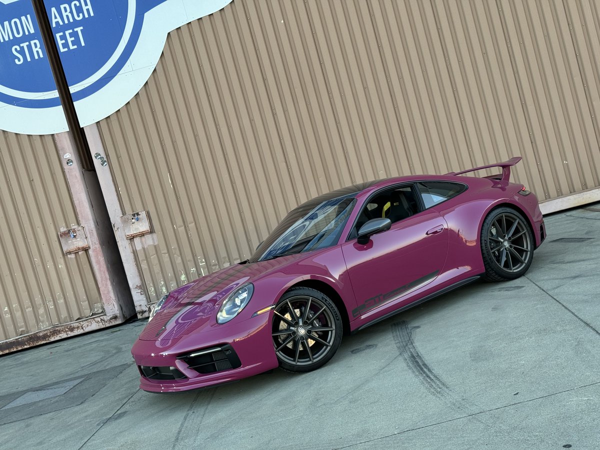 zubinanary's tweet photo. @teslaownersSV Haha. Rip off. That’s a heritage Porsche color and NOT a Cybertruck color!!! 

#RubyStarNeo 

@tesla_raj https://t.co/NHwOy4CFMl