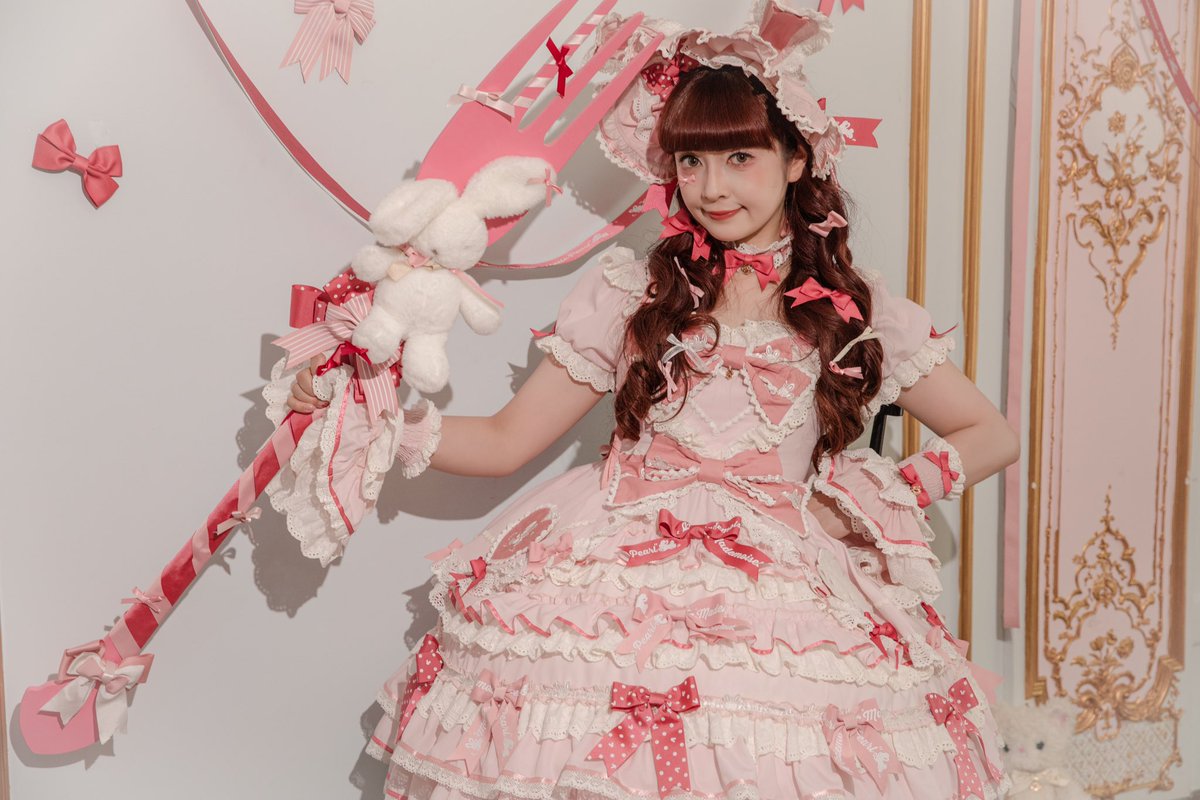 花と真珠箱さん x Misako Aokiコラボドレス「ラビットリボン」🎀大人気