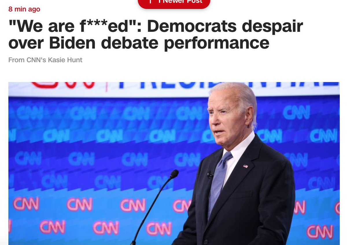 DoctorFishbones's tweet photo. Even CNN is admitting it https://t.co/aTufSAnUgD