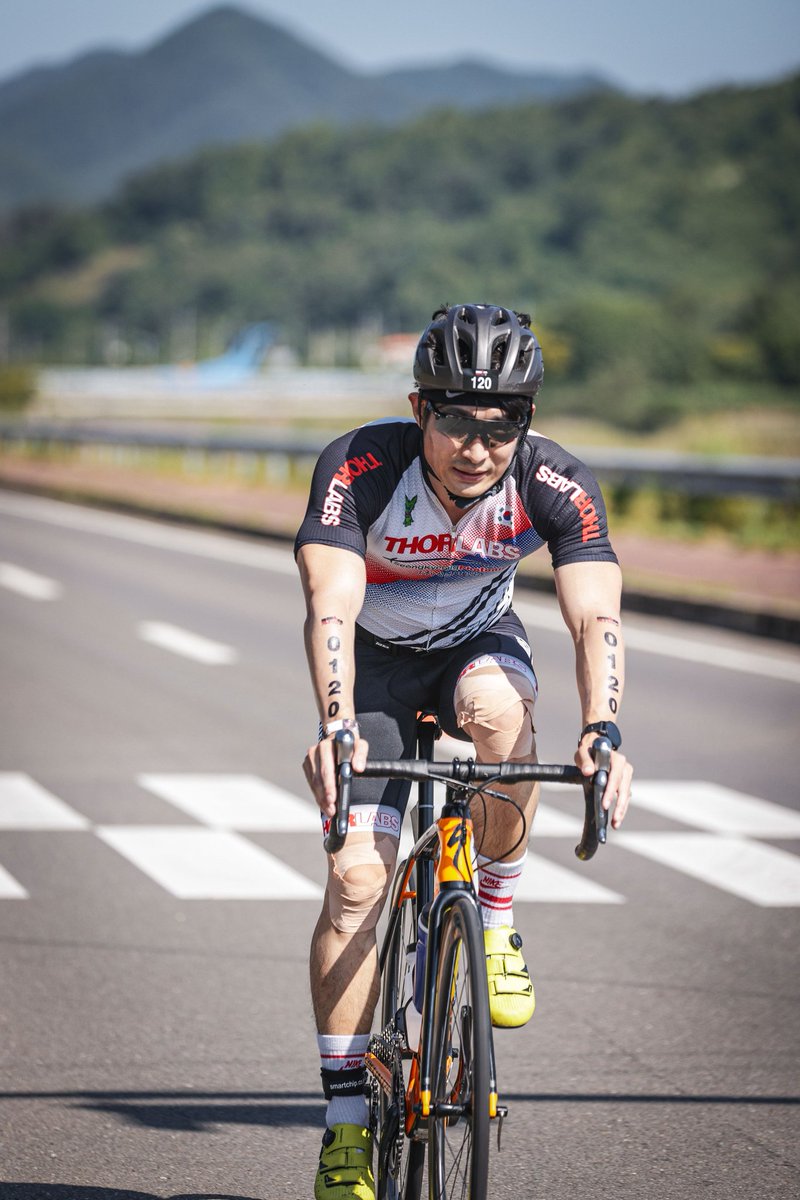 YoungDaeKim2's tweet photo. #Thorlabs #IRONMAN #Triathlon @Thorlabs @IRONMANtri https://t.co/VbxeoXsV9Q