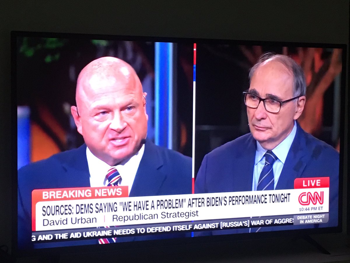 ChaseMyrcria's tweet photo. Looks like Joe Biden performance was not what the Democrats expected. Sounds like they’re all freaking out. #DebateDisclosure #DebateNight #DebateNight2024 #debate https://t.co/TVKnAv2mnh