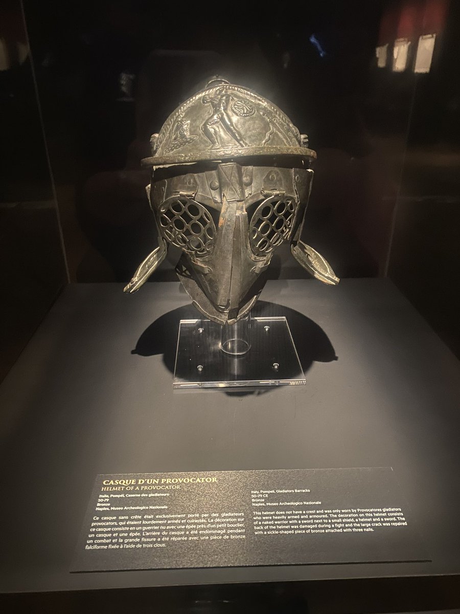 #histoire #gladiateurs #radio
De retour en ondes pour 5 semaines pour une petite chronique d’histoire le jeudi à « C’est encore mieux l’après-midi » sur <a href="/iciquebec/">ICI Québec</a> . Cette semaine, les gladiateurs en lien avec la nouvelle exposition du MCQ! 
ici.radio-canada.ca/ohdio/premiere…