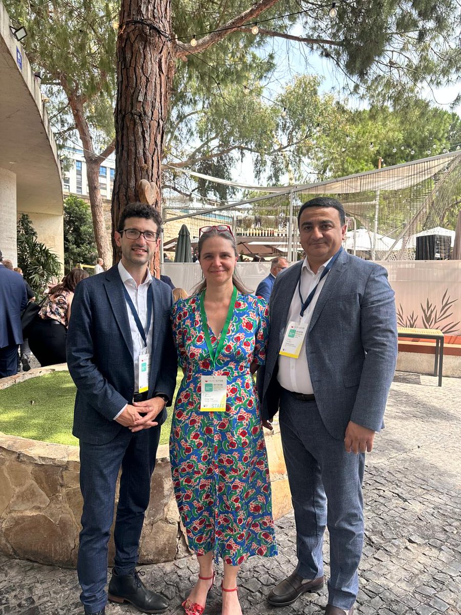 OrkhanMusaev's tweet photo. It was very nice to see and talk to @claireroumet &amp; @MohamedRidouani . Thank you very much! 

#KhirdalanMunicipality https://t.co/B2QeVGYtoC