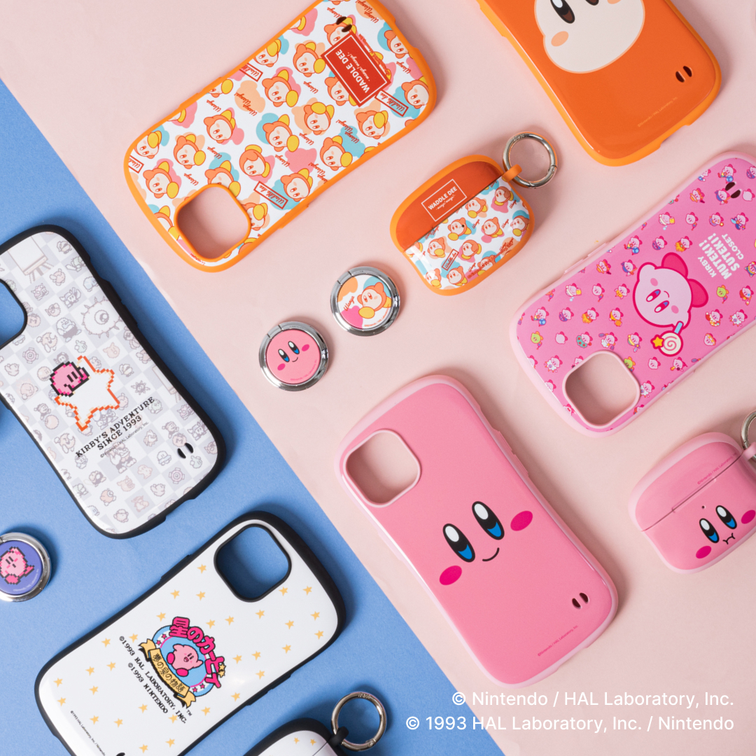 iface_jp's tweet photo. ／
「 #星のカービィ 」デザインの
iFaceスマホアクセサリーが新登場🎉
＼

どーんと「#カービィ」の顔が描かれたデザインや、ドットアート、元気いっぱいな総柄など、
さまざまなデザインが大集合💫
皆さんはどれを選びますか？

6月28日から発売開始！

▼詳細はこちら
https://t.co/5tUfqRI2Ua https://t.co/u7wdA4sphr