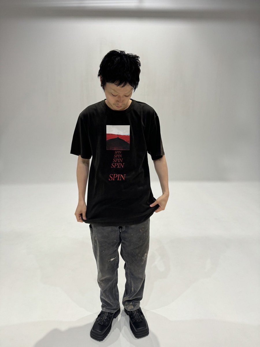 特典Tシャツ着画公開❗️】 3rd ALBUM『SPIN』の完全生産限定盤特典の
