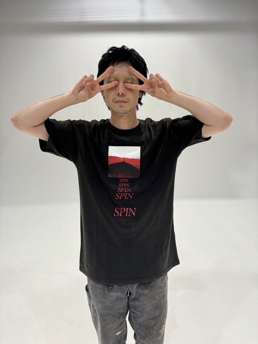 特典Tシャツ着画公開❗️】 3rd ALBUM『SPIN』の完全生産限定盤特典の