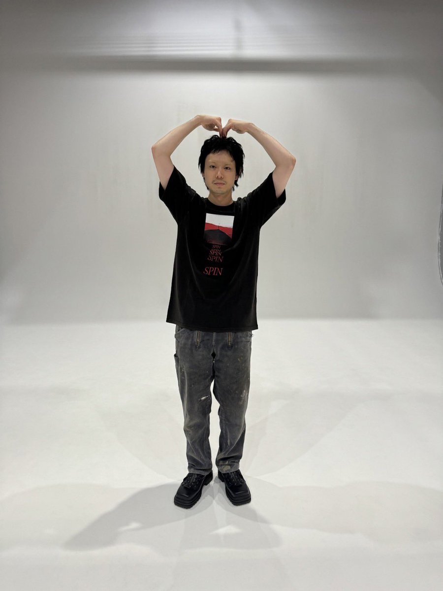 特典Tシャツ着画公開❗️】 3rd ALBUM『SPIN』の完全生産限定盤特典の