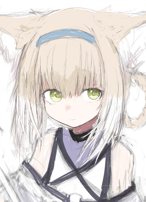 かいてる かお