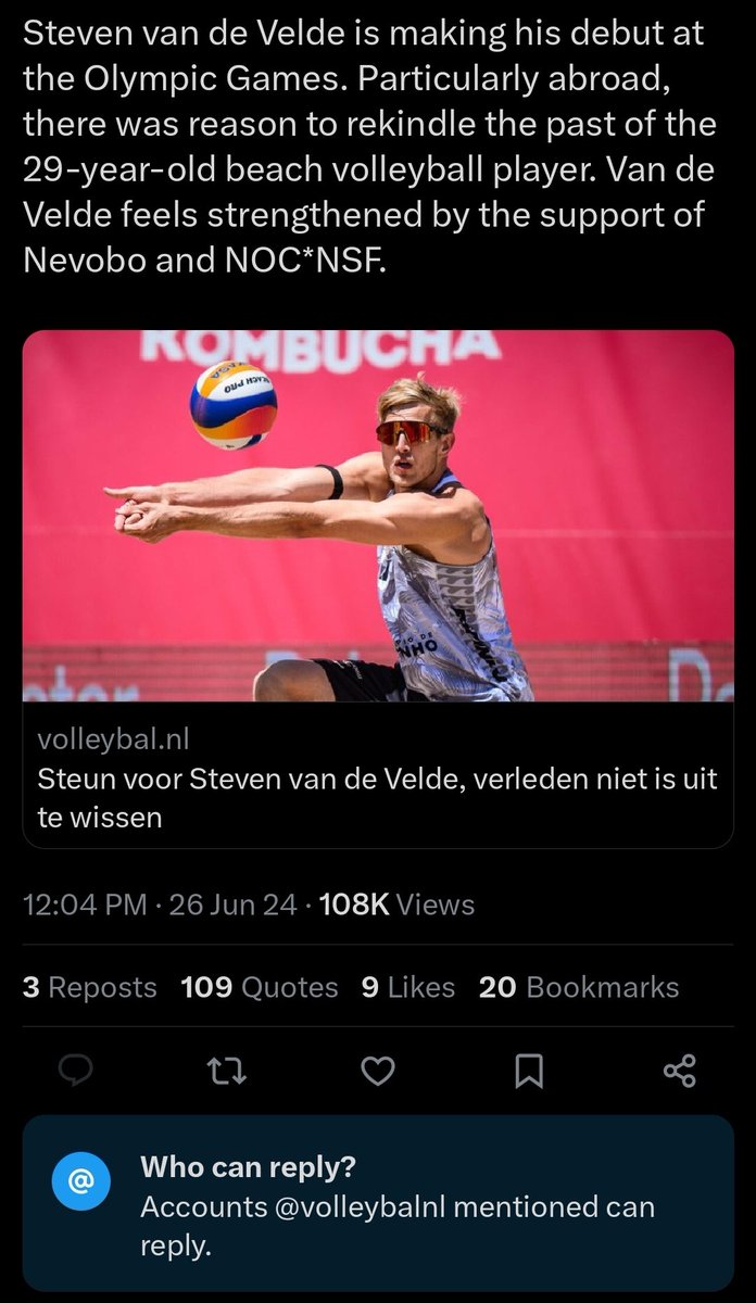MWindowz's tweet photo. @volleybalnl are absolute cowards, trying to prevent people from calling out the fact that they're bringing a rapist to the Olympics https://t.co/D8ga6cjkoS